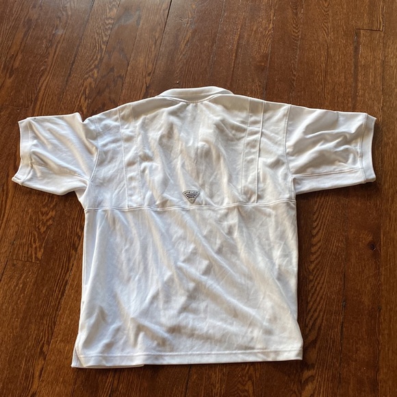 Columbia White Polo SIZE M - Picture 6 of 6